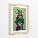 El Ronin Verde - Sae Art | Cuadro decorativo de Canvas Lab