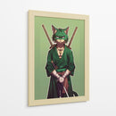El Ronin Verde - Sae Art | Cuadro decorativo de Canvas Lab