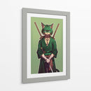 El Ronin Verde - Sae Art | Cuadro decorativo de Canvas Lab