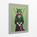 El Ronin Verde - Sae Art | Cuadro decorativo de Canvas Lab