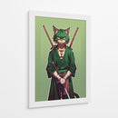 El Ronin Verde - Sae Art | Cuadro decorativo de Canvas Lab