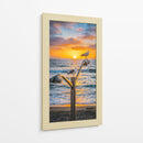 GAVIOTAS AL ATARDECER - Ángel Barraza Ramírez | Cuadro decorativo de Canvas Lab