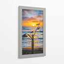 GAVIOTAS AL ATARDECER - Ángel Barraza Ramírez | Cuadro decorativo de Canvas Lab