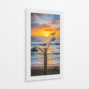 GAVIOTAS AL ATARDECER - Ángel Barraza Ramírez | Cuadro decorativo de Canvas Lab
