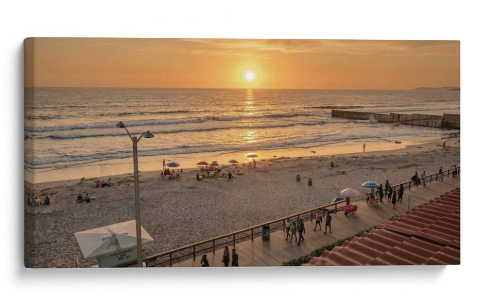 ATARDECER PLAYAS DE TIJUANA - Ángel Barraza Ramírez | Cuadro decorativo de Canvas Lab