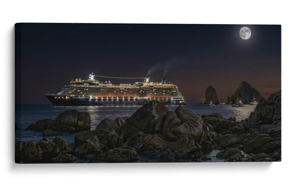 LUNA LLENA EN CABO - Ángel Barraza Ramírez | Cuadro decorativo de Canvas Lab
