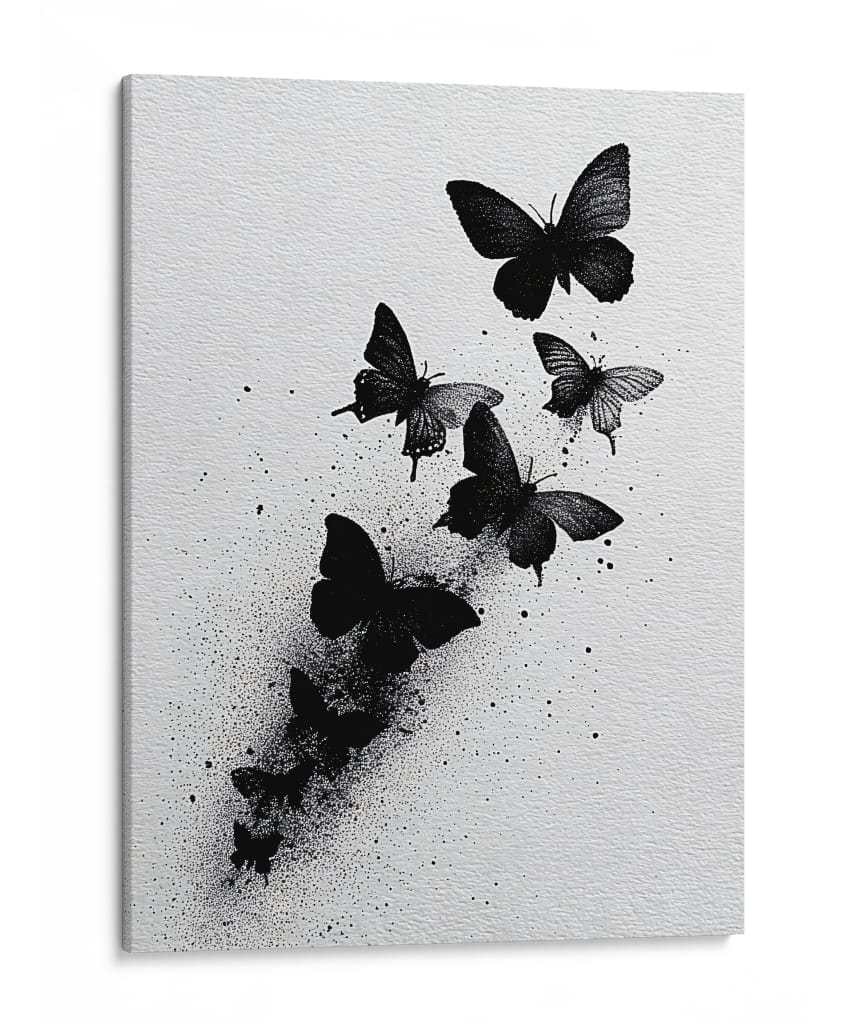 Tamaños de mariposas - DIEGO D L | Cuadro decorativo de Canvas Lab