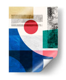 Collage geométrico 1 - Vitor Costa | Cuadro decorativo de Canvas Lab