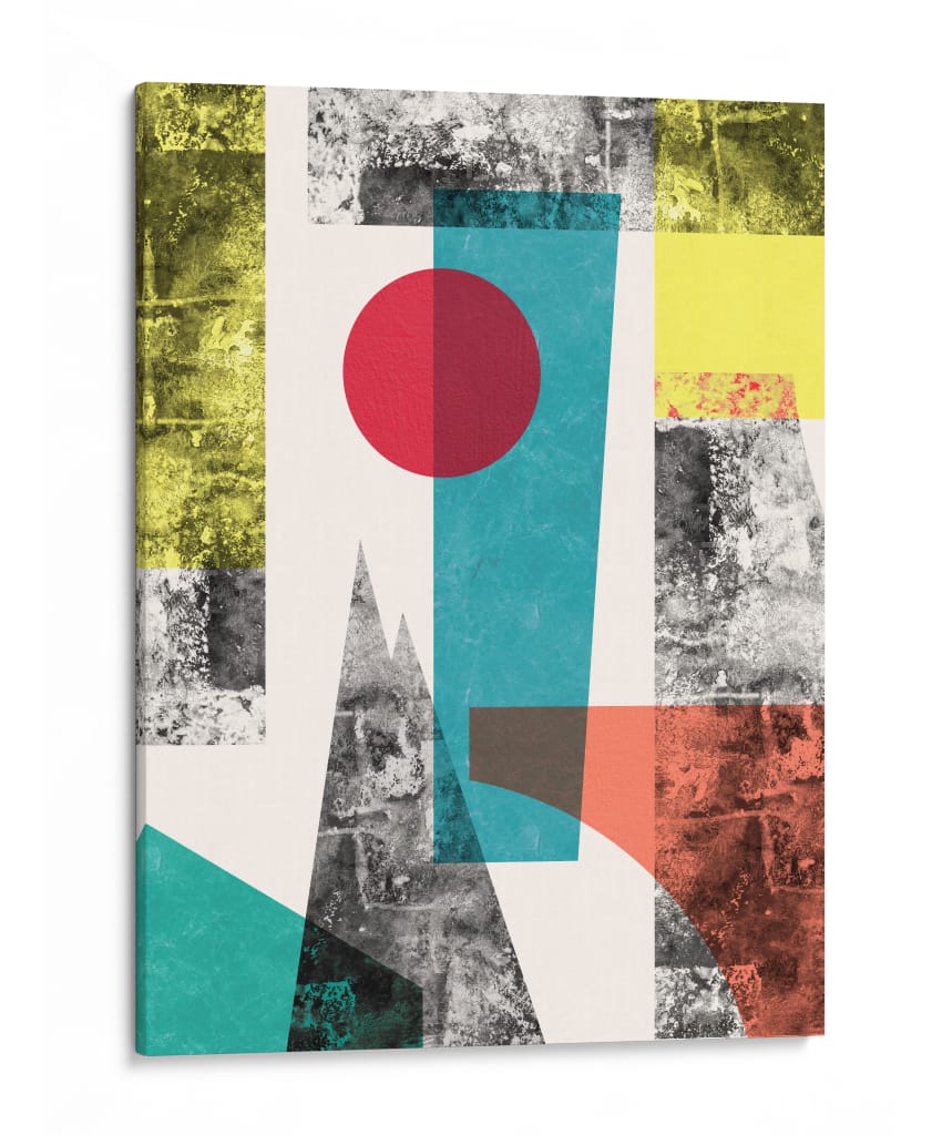 Collage geométrico 3 - Vitor Costa | Cuadro decorativo de Canvas Lab