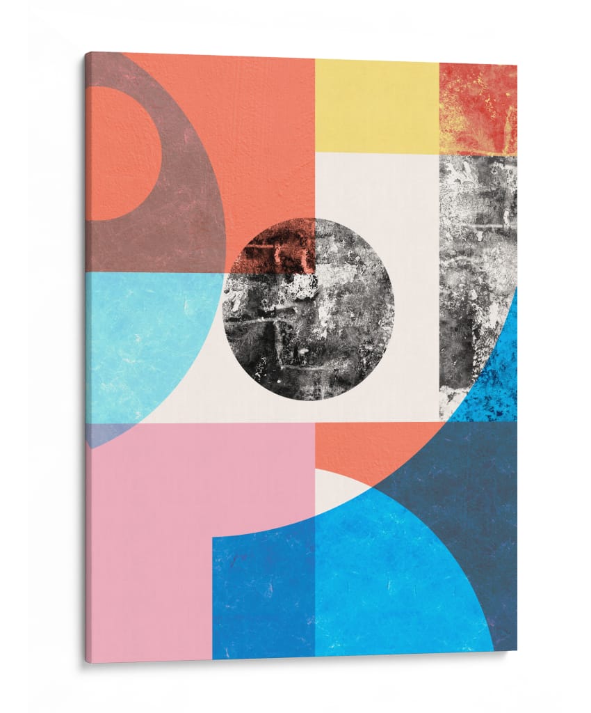 Collage geométrico 4 - Vitor Costa | Cuadro decorativo de Canvas Lab
