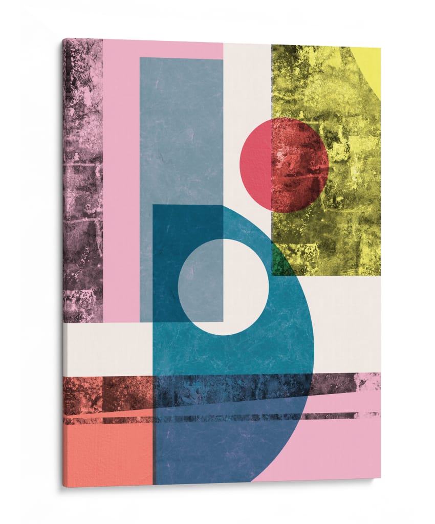 Collage geométrico 5 - Vitor Costa | Cuadro decorativo de Canvas Lab