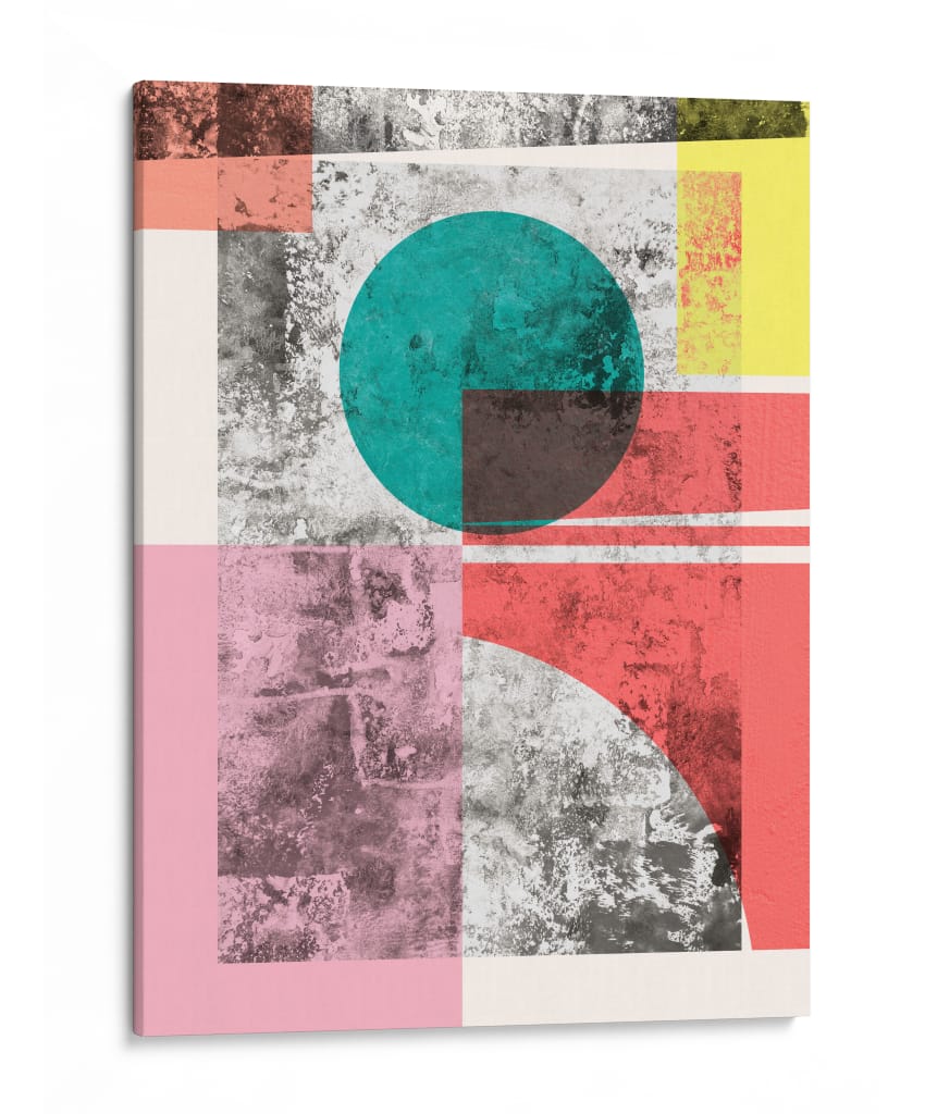 Collage geométrico 6 - Vitor Costa | Cuadro decorativo de Canvas Lab