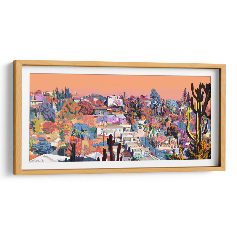 Barrio a color | Cuadro decorativo de Canvas Lab