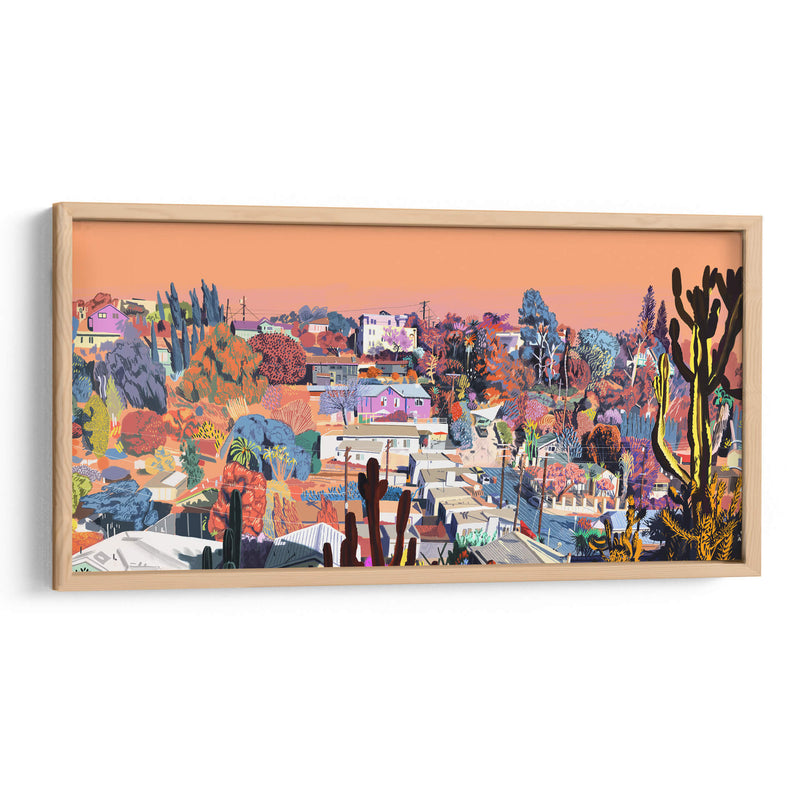 Barrio a color | Cuadro decorativo de Canvas Lab