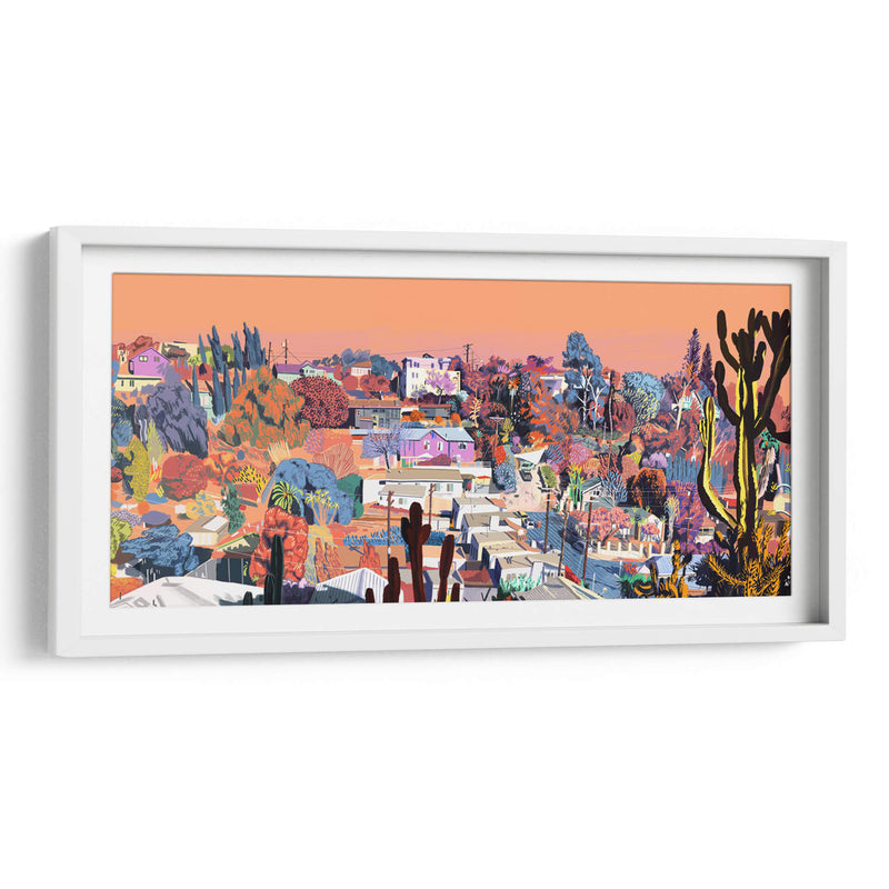 Barrio a color | Cuadro decorativo de Canvas Lab