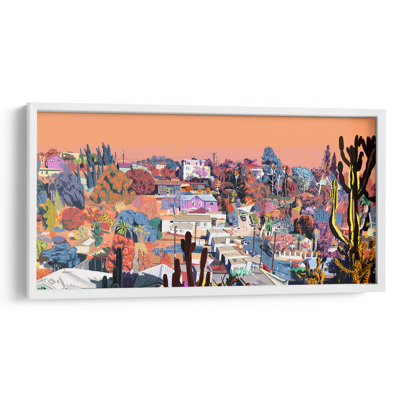 Barrio a color | Cuadro decorativo de Canvas Lab