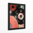 Varios discos de vinil - DIEGO D L | Cuadro decorativo de Canvas Lab