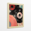 Varios discos de vinil - DIEGO D L | Cuadro decorativo de Canvas Lab
