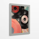 Varios discos de vinil - DIEGO D L | Cuadro decorativo de Canvas Lab