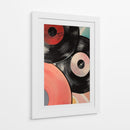 Varios discos de vinil - DIEGO D L | Cuadro decorativo de Canvas Lab