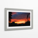 Ciudad al Fuego - Ulises Páez | Cuadro decorativo de Canvas Lab