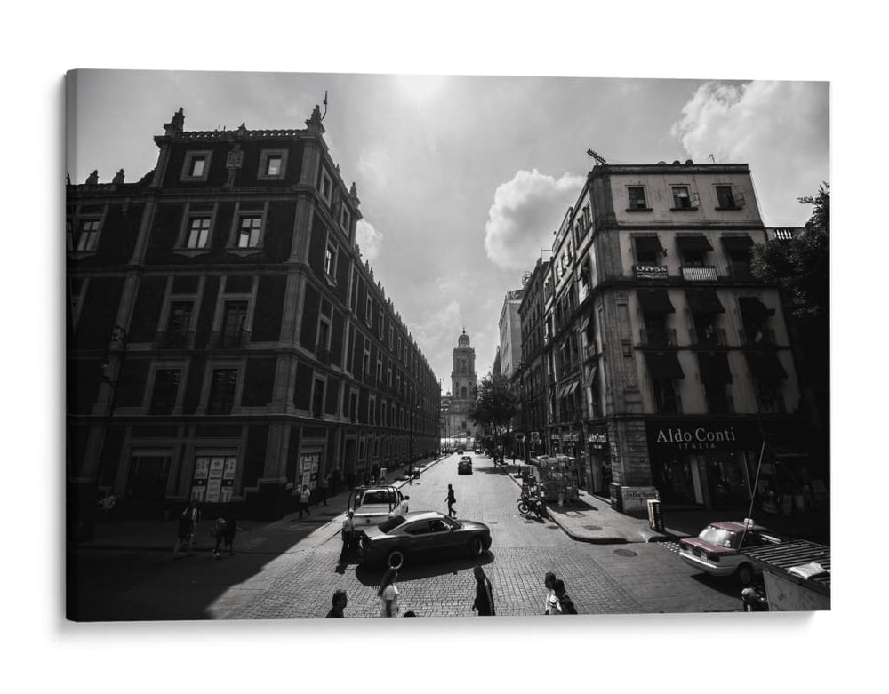 Ciudad en Contraluz - Ulises Páez | Cuadro decorativo de Canvas Lab