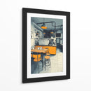 Pequeña cafetería - DIEGO D L | Cuadro decorativo de Canvas Lab