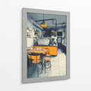 Pequeña cafetería - DIEGO D L | Cuadro decorativo de Canvas Lab