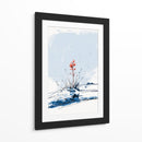 Flores invernales rojas - DIEGO D L | Cuadro decorativo de Canvas Lab