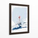 Flores invernales rojas - DIEGO D L | Cuadro decorativo de Canvas Lab