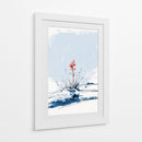 Flores invernales rojas - DIEGO D L | Cuadro decorativo de Canvas Lab