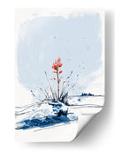 Flores invernales rojas - DIEGO D L | Cuadro decorativo de Canvas Lab