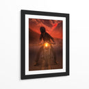 Jinete de Fuego - Sae Art | Cuadro decorativo de Canvas Lab