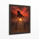 Jinete de Fuego - Sae Art | Cuadro decorativo de Canvas Lab