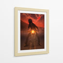 Jinete de Fuego - Sae Art | Cuadro decorativo de Canvas Lab