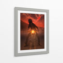 Jinete de Fuego - Sae Art | Cuadro decorativo de Canvas Lab