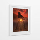 Jinete de Fuego - Sae Art | Cuadro decorativo de Canvas Lab