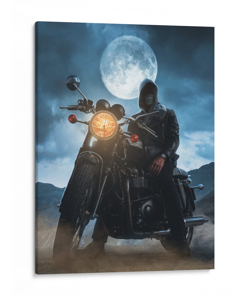 Fantasma de la Luna - Sae Art | Cuadro decorativo de Canvas Lab