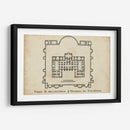 Plan Para Los Baños De Diocleciano. | Cuadro decorativo de Canvas Lab