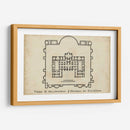 Plan Para Los Baños De Diocleciano. | Cuadro decorativo de Canvas Lab