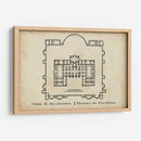 Plan Para Los Baños De Diocleciano. | Cuadro decorativo de Canvas Lab