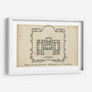 Plan Para Los Baños De Diocleciano. | Cuadro decorativo de Canvas Lab