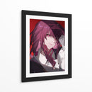 Elegancia Carmesí - Sae Art | Cuadro decorativo de Canvas Lab