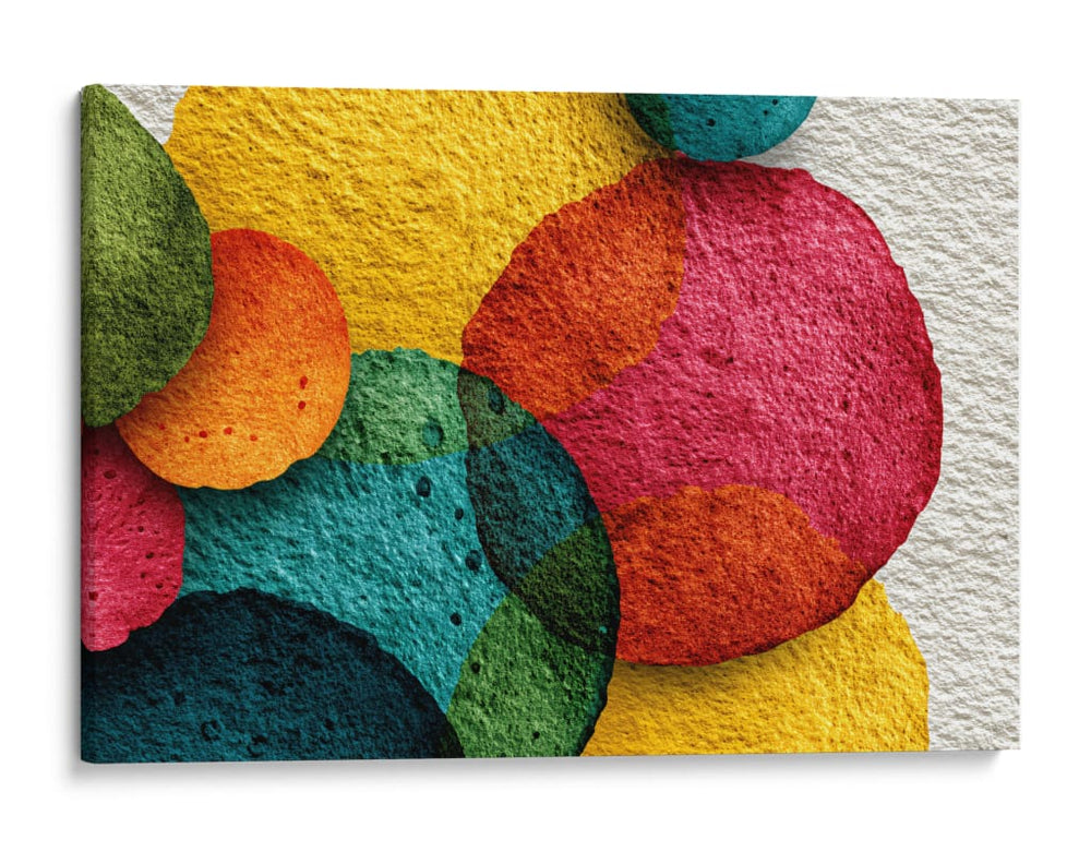 Círculos de colores - DIEGO D L | Cuadro decorativo de Canvas Lab