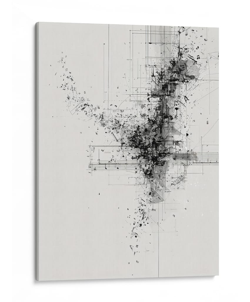 Caos - DIEGO D L | Cuadro decorativo de Canvas Lab