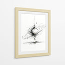 Planeta con anillo - DIEGO D L | Cuadro decorativo de Canvas Lab
