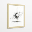Planeta con anillo - DIEGO D L | Cuadro decorativo de Canvas Lab