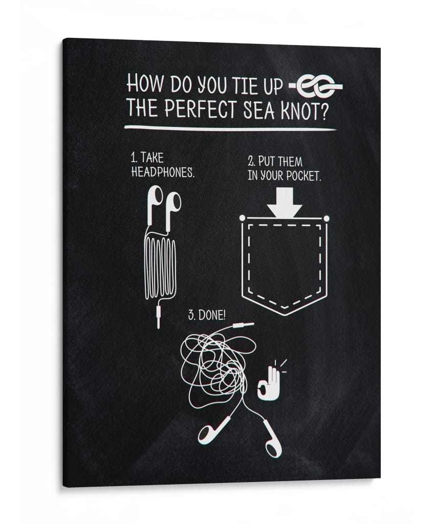 El Nudo Perfecto - Sae Art | Cuadro decorativo de Canvas Lab