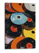 Montones de discos - DIEGO D L | Cuadro decorativo de Canvas Lab