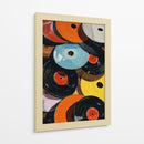 Montones de discos - DIEGO D L | Cuadro decorativo de Canvas Lab
